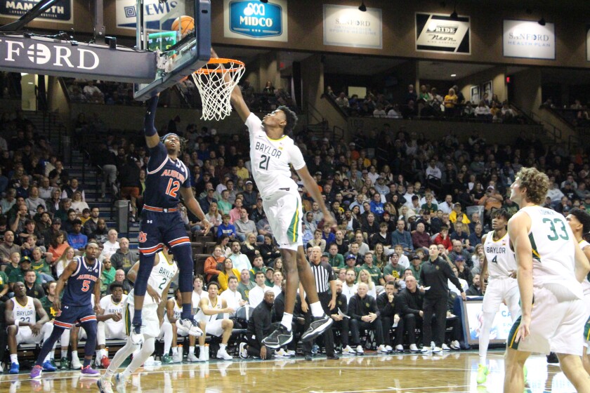 Baylor Beats Auburn behind Monster Second Half