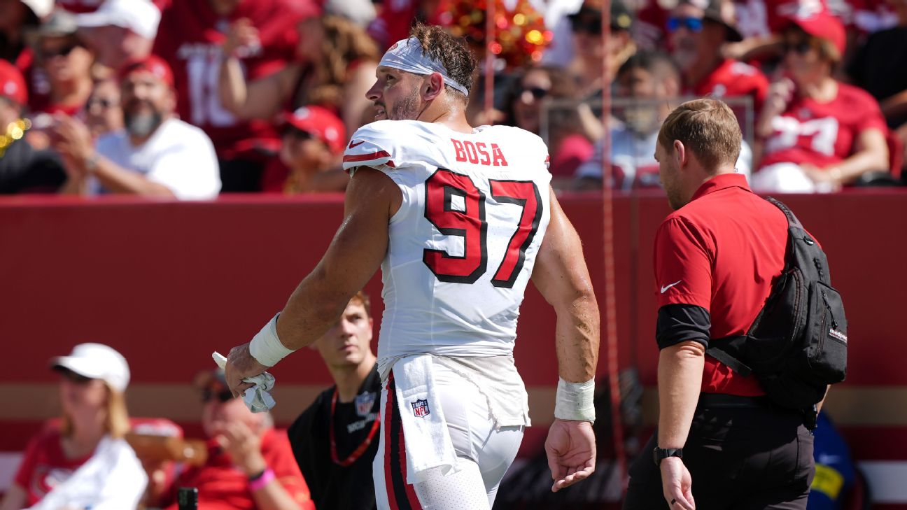 Nick Bosa Out for Season with Torn ACL